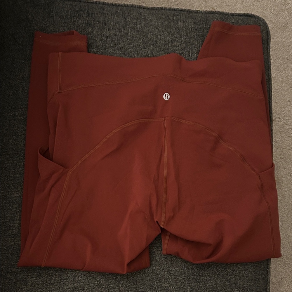 Lululemon Terracotta Leggings - Picture 4 of 6